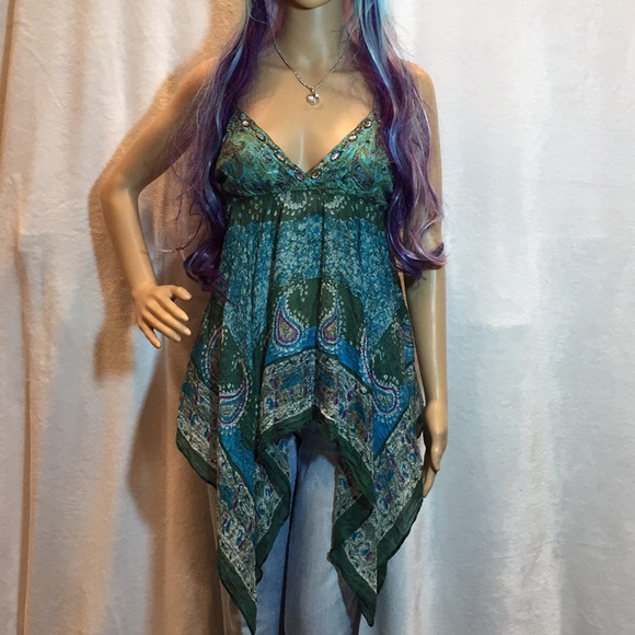 chaudry Tops - Chaudry flowing top